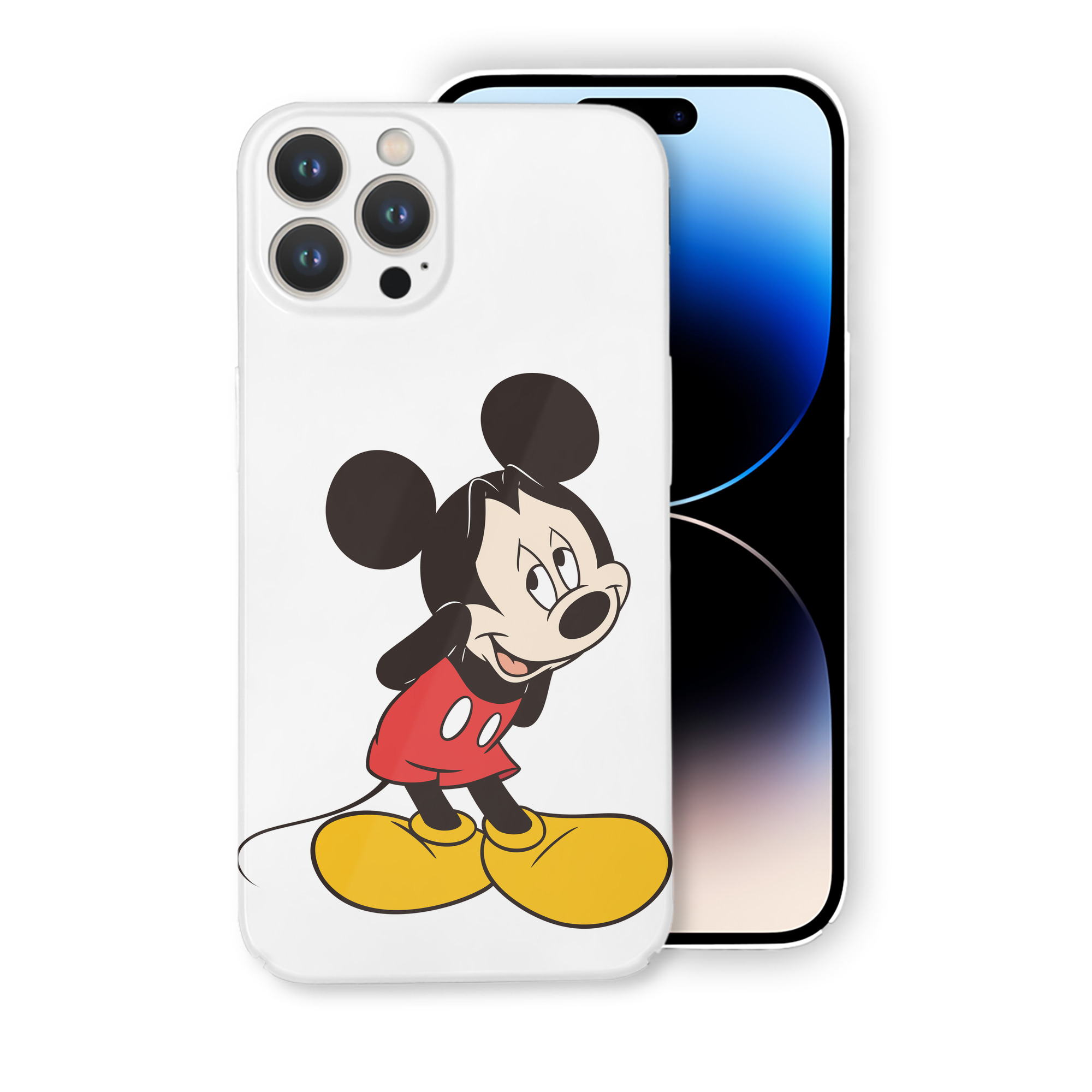 （画像用） ミッキーマウス Mickey Mouse 【iPhone 14シリーズ対応】ハードケース